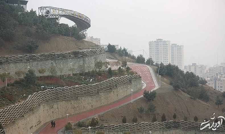 (تصاویر) شرایط ناسالم هوای تهران